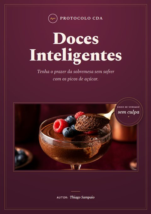 Capa do livro digital Doces Inteligentes