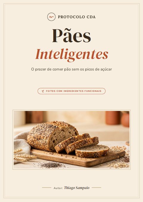 Capa do livro digital Pães Inteligentes